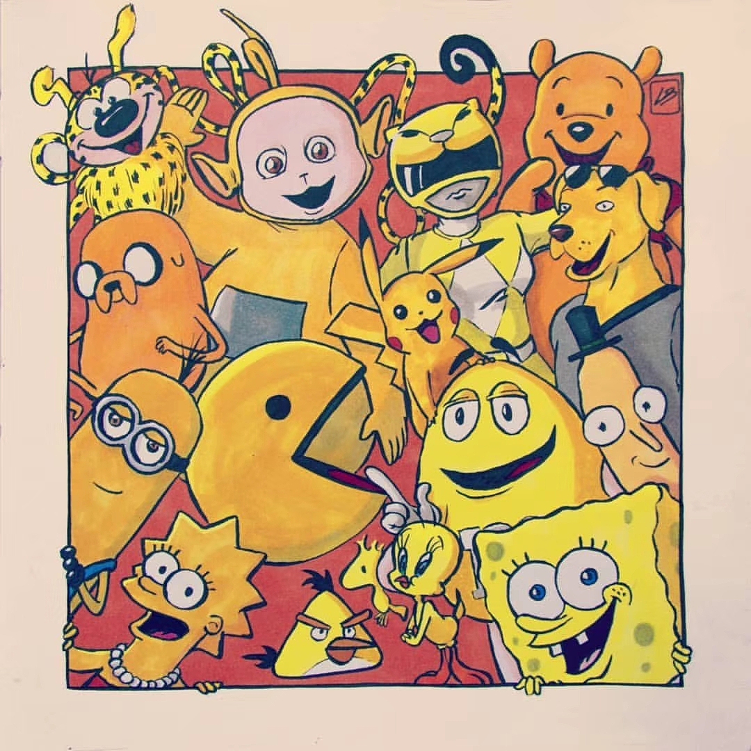 卡通动漫 马克笔（图ZMTYyODY5MzY4） - 艺术插画 - 站酷设计师零八零肆原创素材 - 站酷ZCOOL