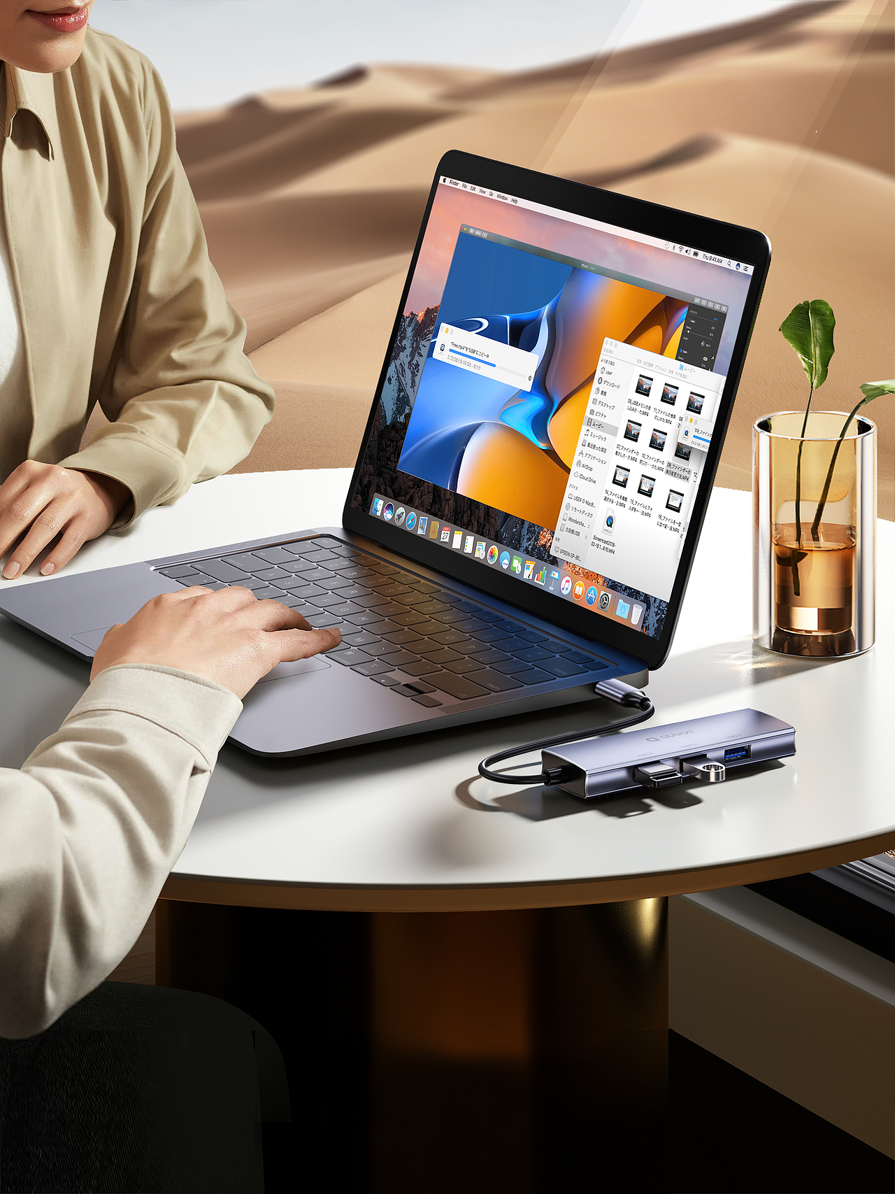 3C木纹风扩展坞HUB-6月作品（图ZMzQ1MjcxMzAw） - 产品 - 站酷设计师LYNNArs原创素材 - 站酷ZCOOL