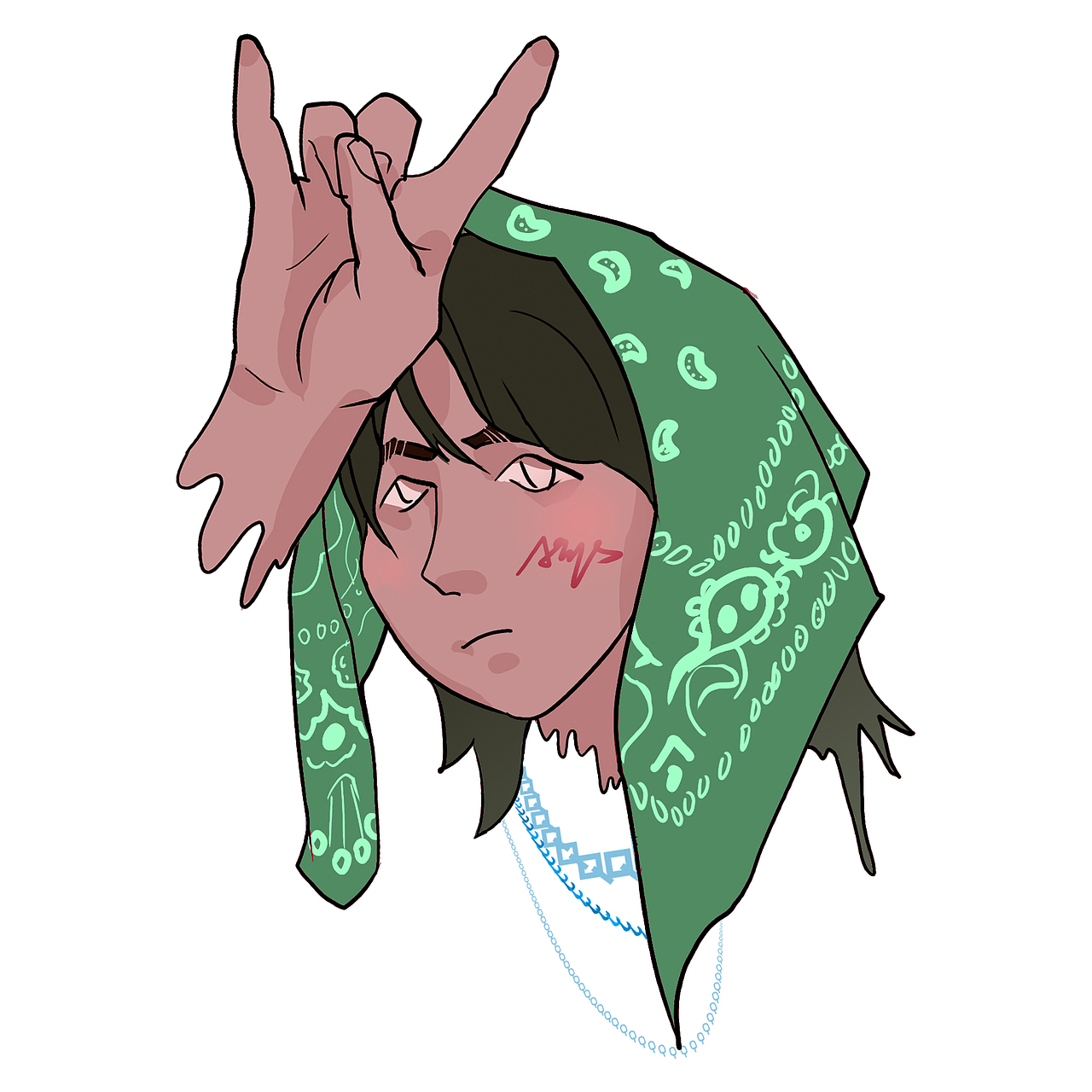 原创潮酷嘻哈插画头像&Q版rapper人偶（图ZMjcyNTgxNzc2） - 新锐潮流插画 - 站酷设计师AFys半扣原创素材 - 站酷ZCOOL