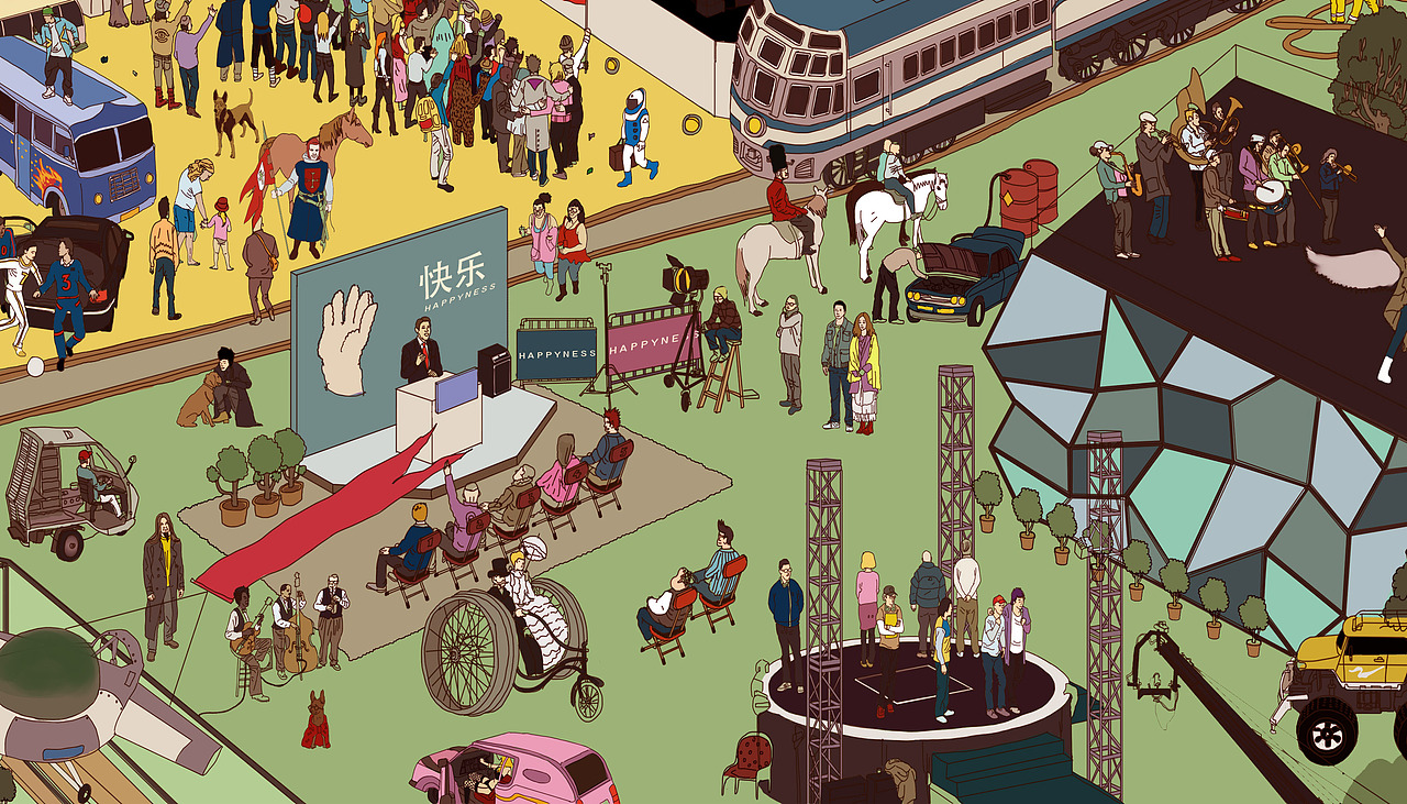 乐园NEVERLAND（图ZMTAwMTMyNzY=） - 商业插画 - 站酷设计师好咸原创素材 - 站酷ZCOOL