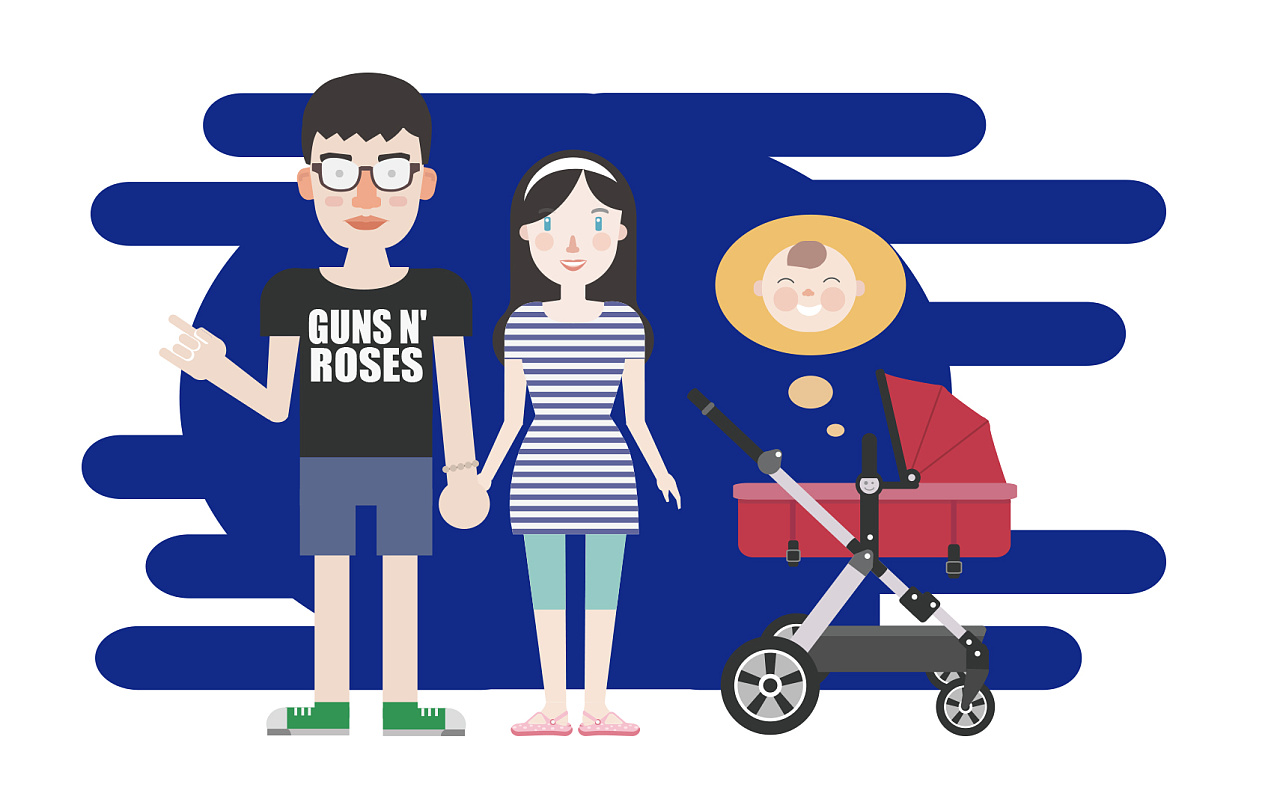 如果小朋友一家