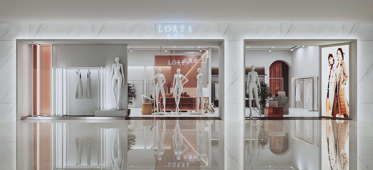 女装店（图ZMjE2MjU2NjQ0） - 家装设计 - 站酷设计师马谨曈原创素材 - 站酷ZCOOL