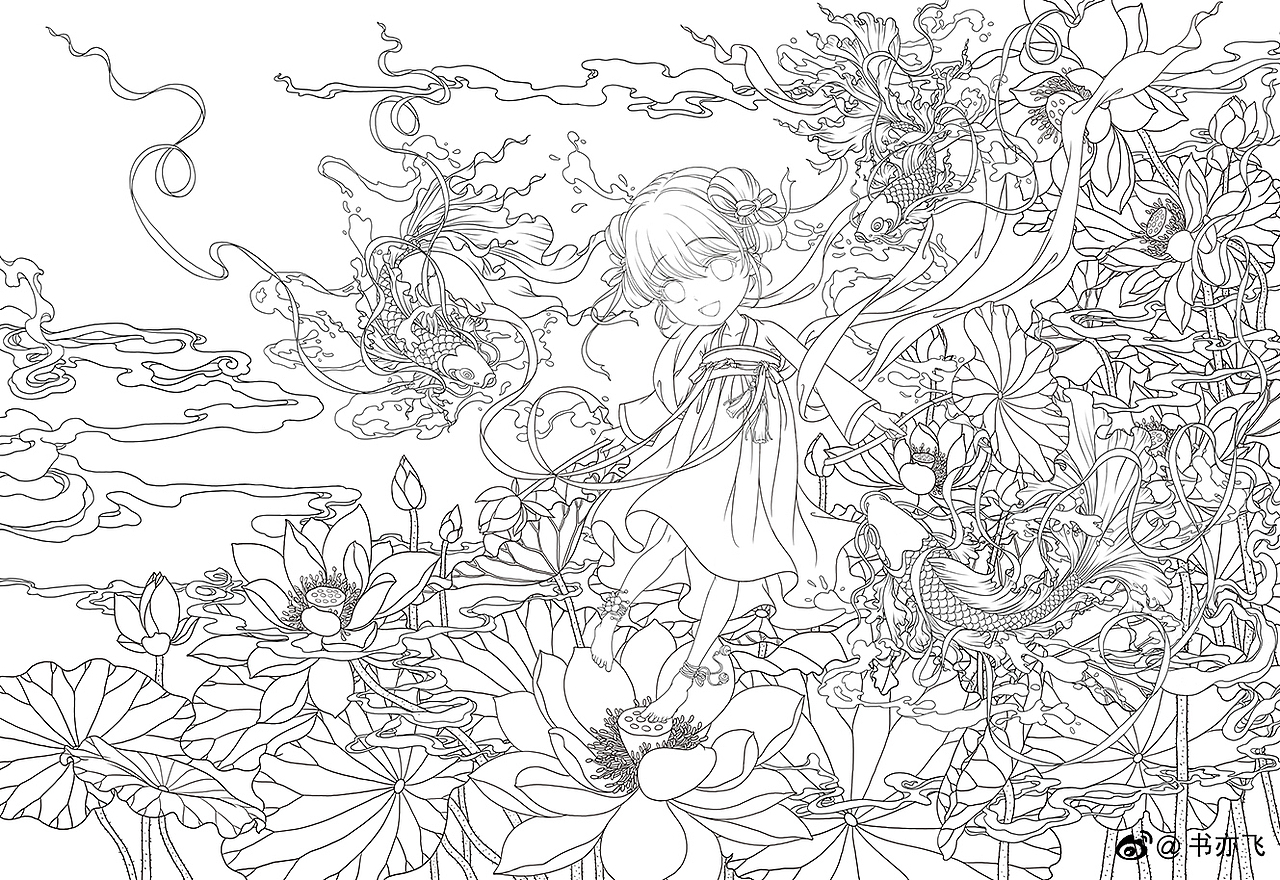 书亦飞古风插画——节气系列（图ZMjQ4MzI5MzI4） - 商业插画 - 站酷设计师书亦飞原创素材 - 站酷ZCOOL