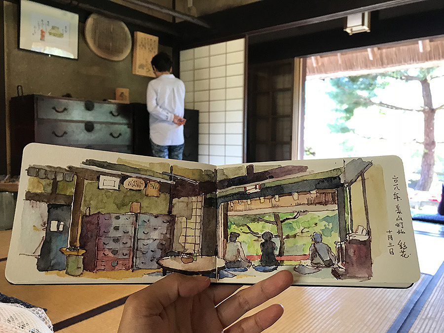 十月日本之旅插画与写生（图ZMTM1NTY1MTg4） - 创作习作 - 站酷设计师Hosanna_914原创素材 - 站酷ZCOOL