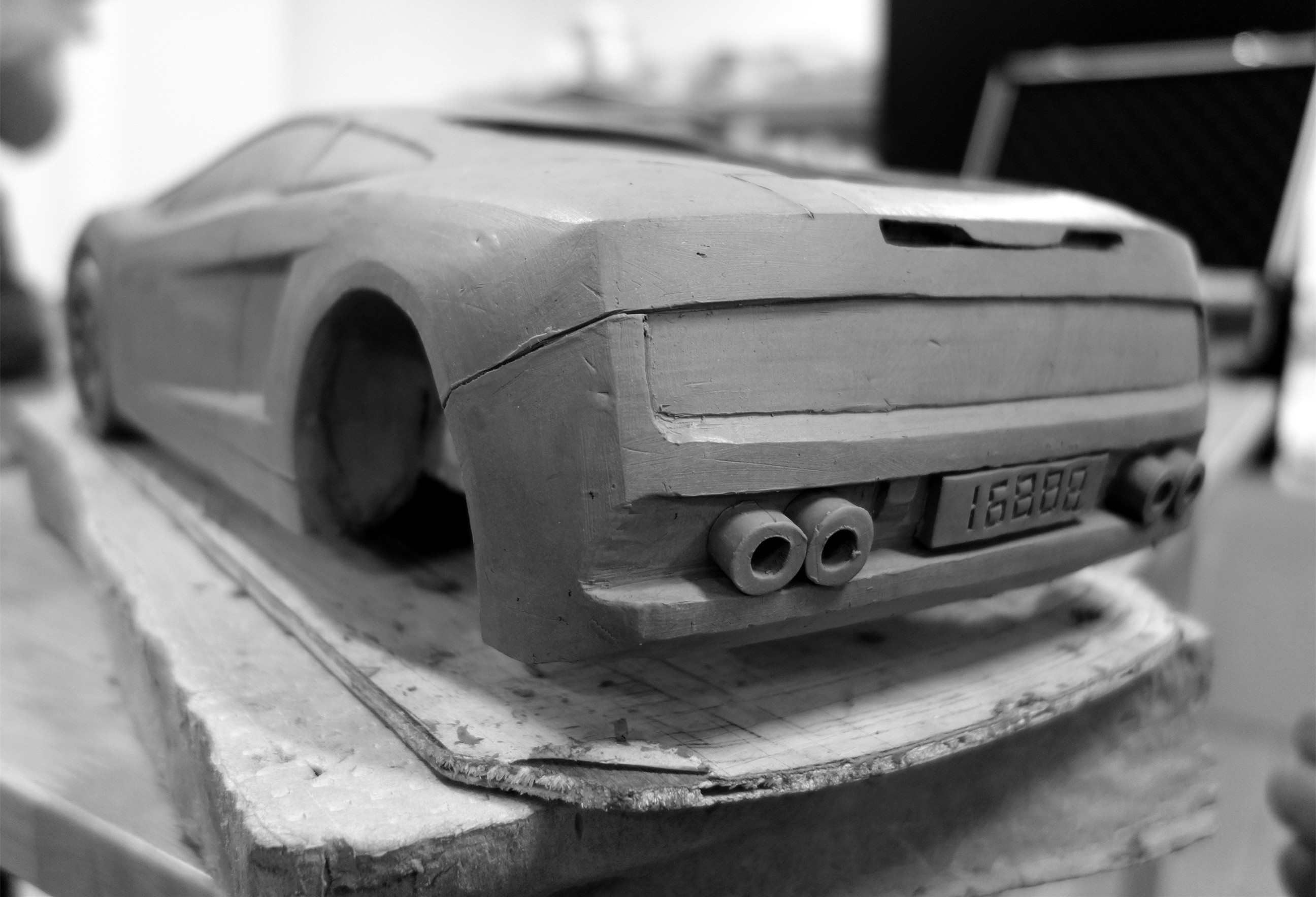 油泥模型制作|工业/产品|交通工具|皇小喂 - 原创作品 - 站酷 (zcool)