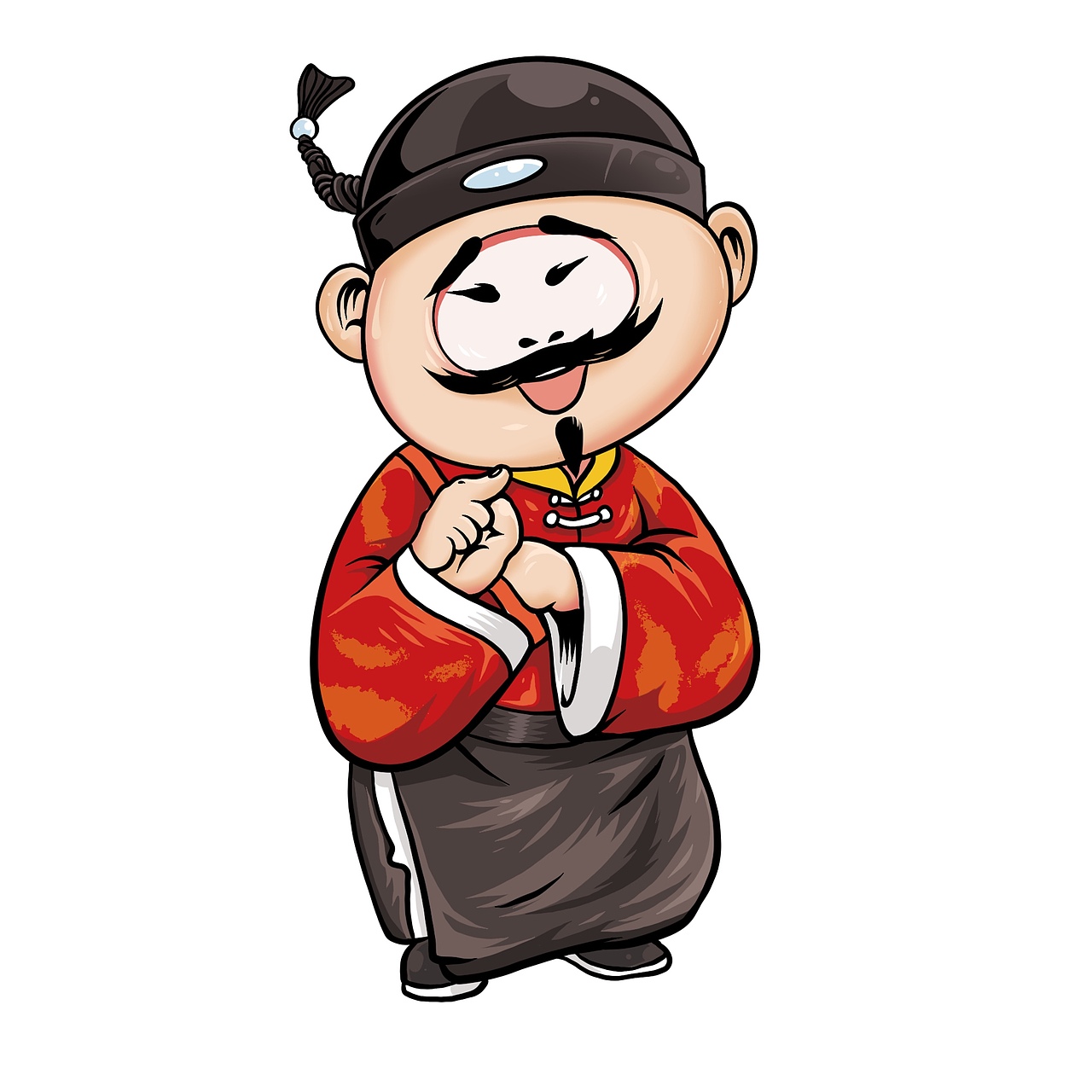 陕西福利彩刮刮乐秦腔主题插画
