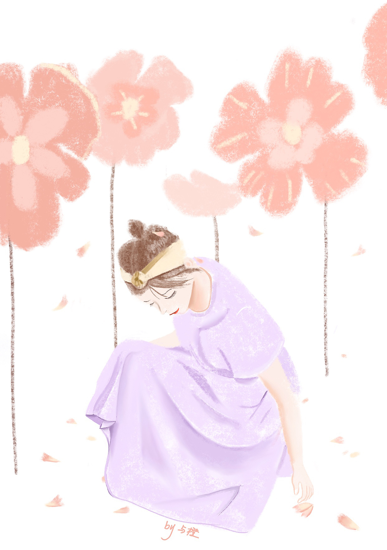 女孩日常（图ZMTIwMTQ1Nzg0） - 创作习作 - 站酷设计师与橙原创素材 - 站酷ZCOOL