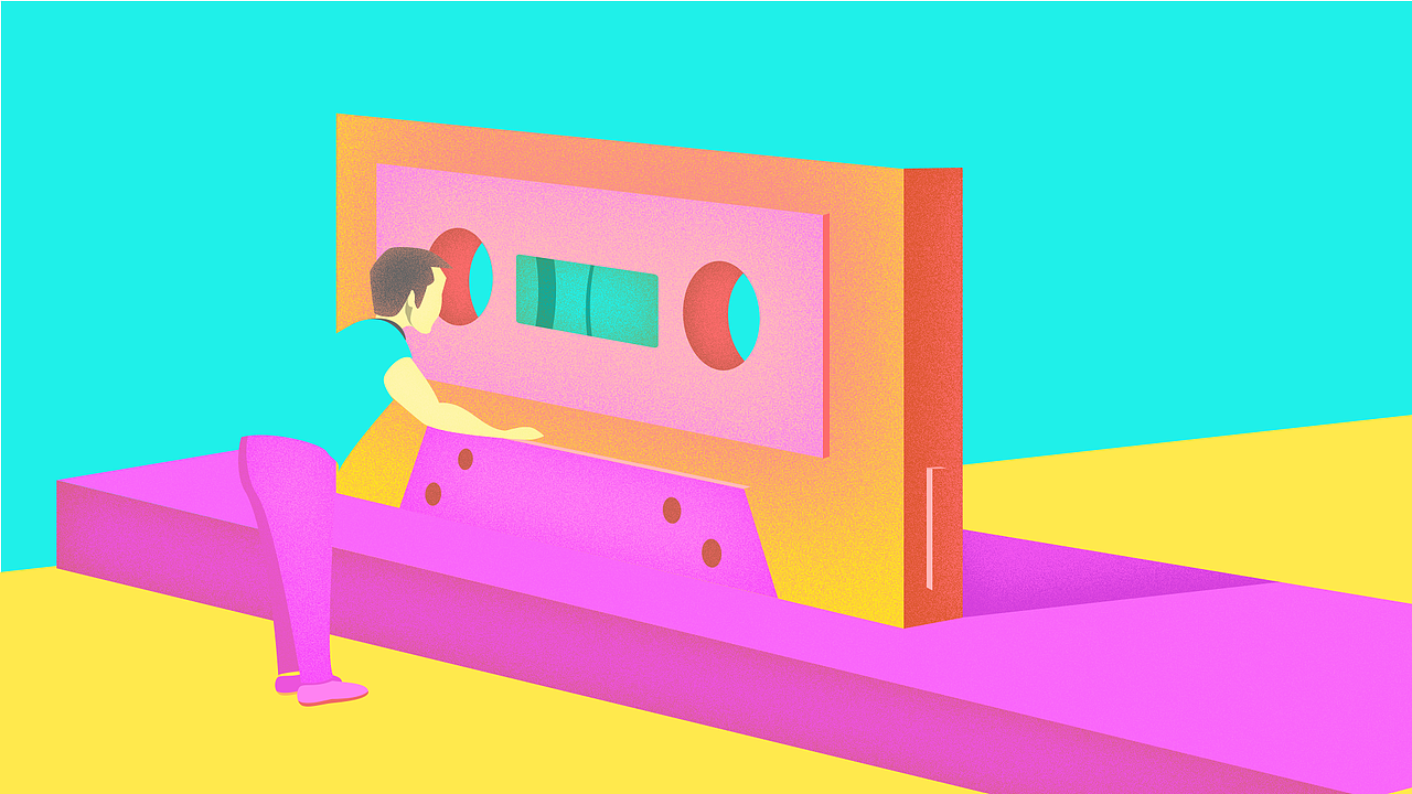 能够反映一些感想的努力着