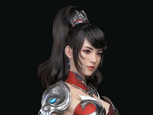 黄惠峰《女武神》美型影视角色