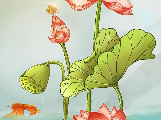 荷花