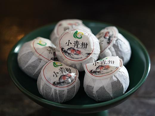 茗时今小青柑 陈皮普洱茶 柑普茶 陈皮茶 新会陈皮柑茶