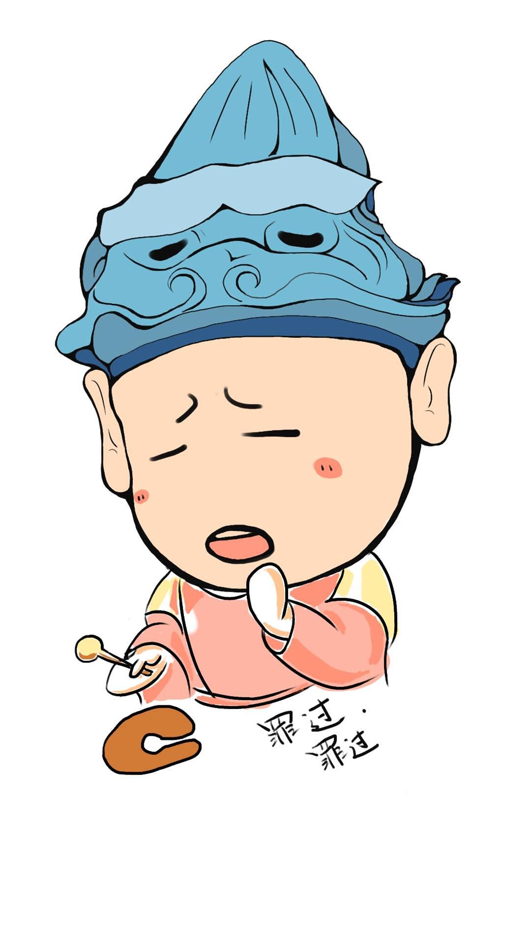 韦陀彩塑形象再设计（图ZMTIzMjk2NDI4） - 图案 - 站酷设计师慈航原创素材 - 站酷ZCOOL