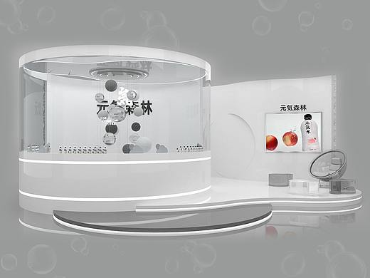 元气森林节目展台