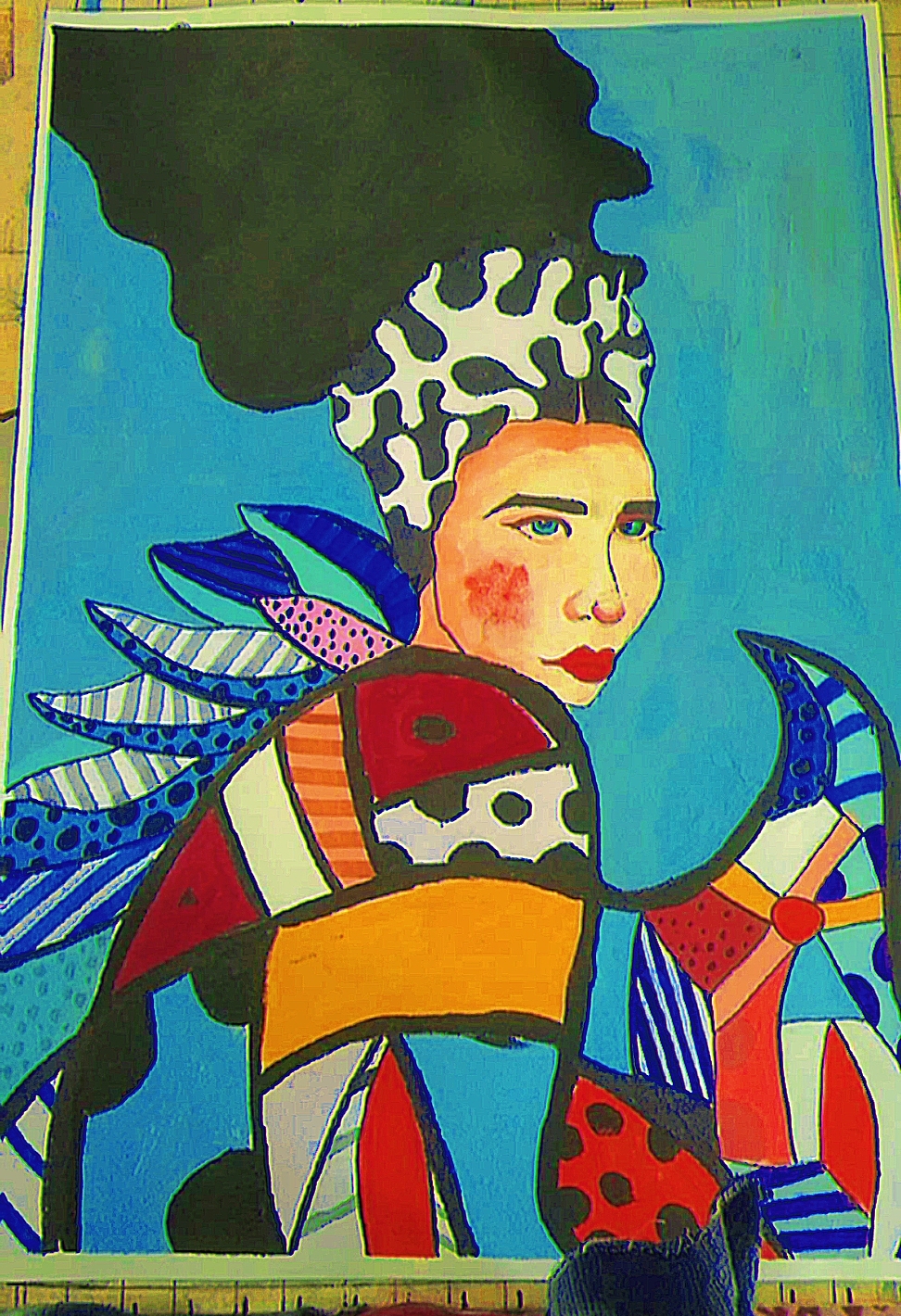 异域风情的女生（图ZMjMwMTA4MzEy） - 创作习作 - 站酷设计师Morni小梦原创素材 - 站酷ZCOOL