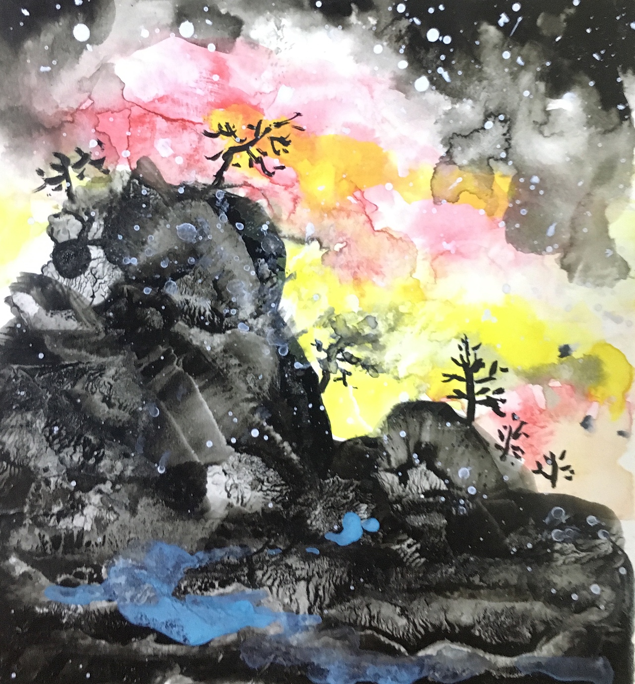 少儿美术 国画新玩法