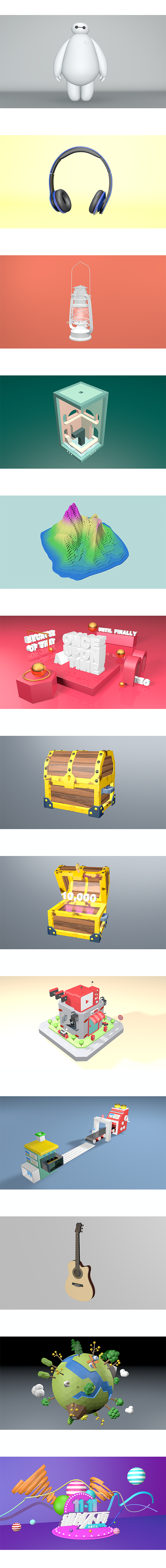 C4D小練習(xí)（圖ZMTcyMzkxNTcy） - 其他三維 - 站酷設(shè)計師歐陽_Ouy原創(chuàng)素材 - 站酷ZCOOL