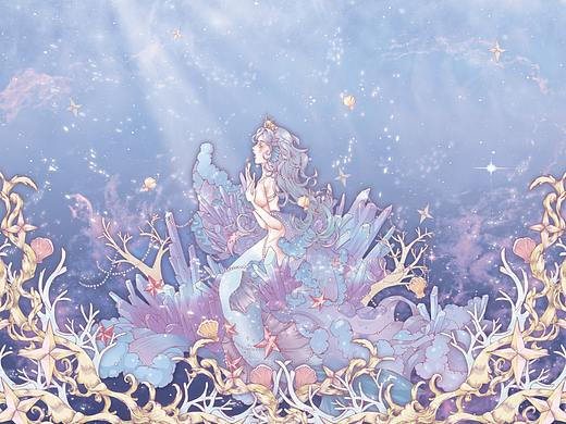 鲛人唱着悲伤的歌——Lolita柄图设计