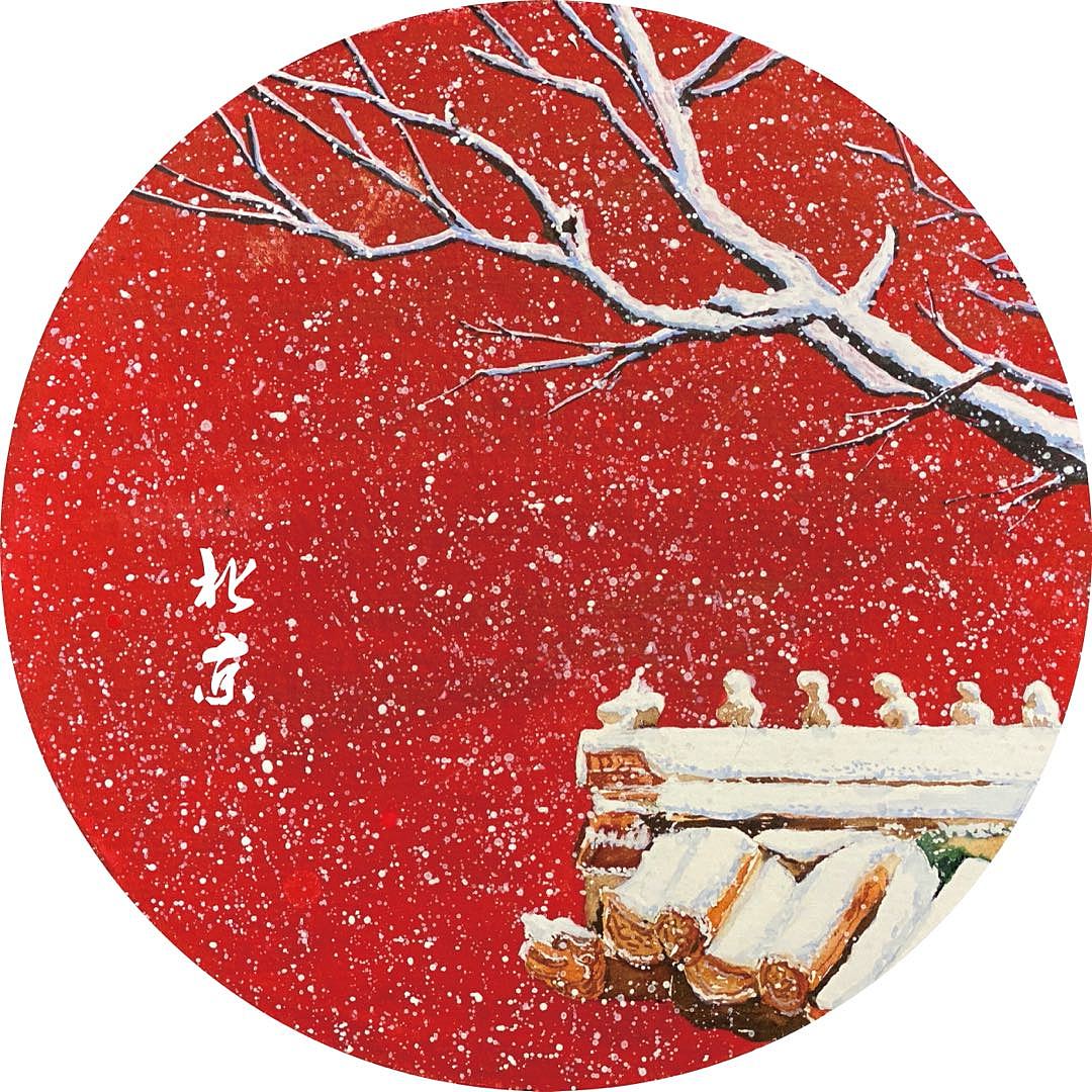 手绘平面水彩插画-东西南北京（图ZMjMzMDUzMTI0） - 商业插画 - 站酷设计师壹零壹空间设计原创素材 - 站酷ZCOOL