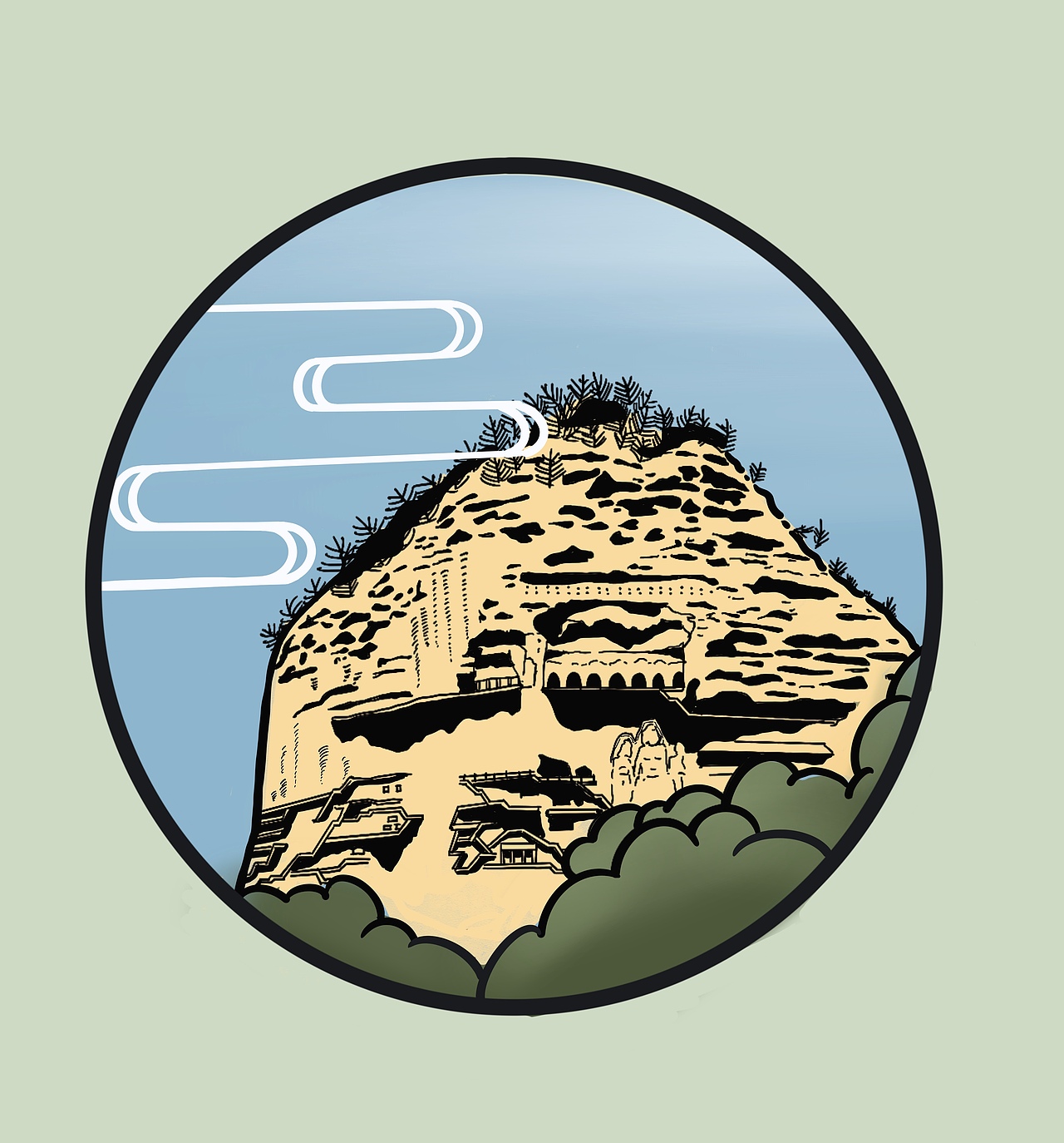 天水麦积山文创设计