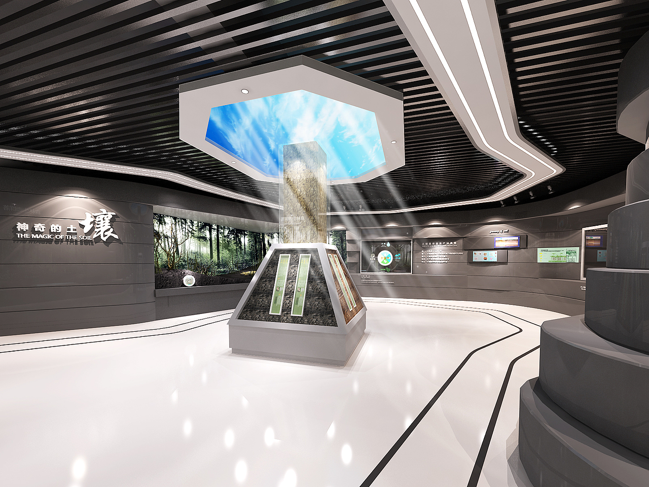 某某某农业大学展览馆（图ZODExOTU3NDA=） - 展陈设计 - 站酷设计师骚首弄姿_皆艺术原创素材 - 站酷ZCOOL