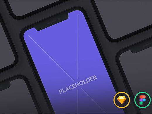 苹果iphone x 手机样机素材模板展示样机