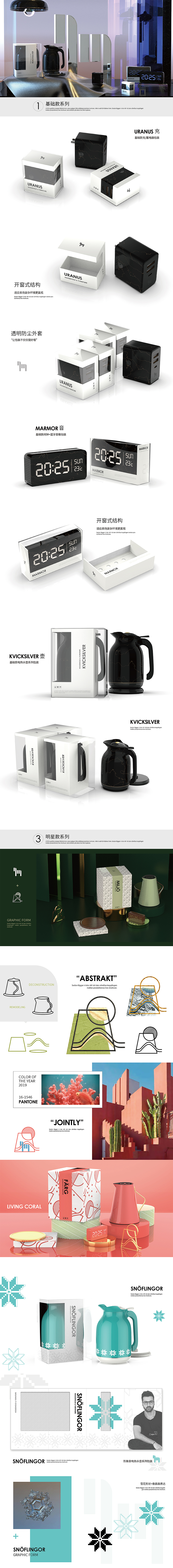 家居水壶进出口工业产品设计概念包装C4D电商建模渲染（图ZMTY4ODUyNTEy） - 生活用品 - 站酷设计师章鱼船长原创素材 - 站酷ZCOOL