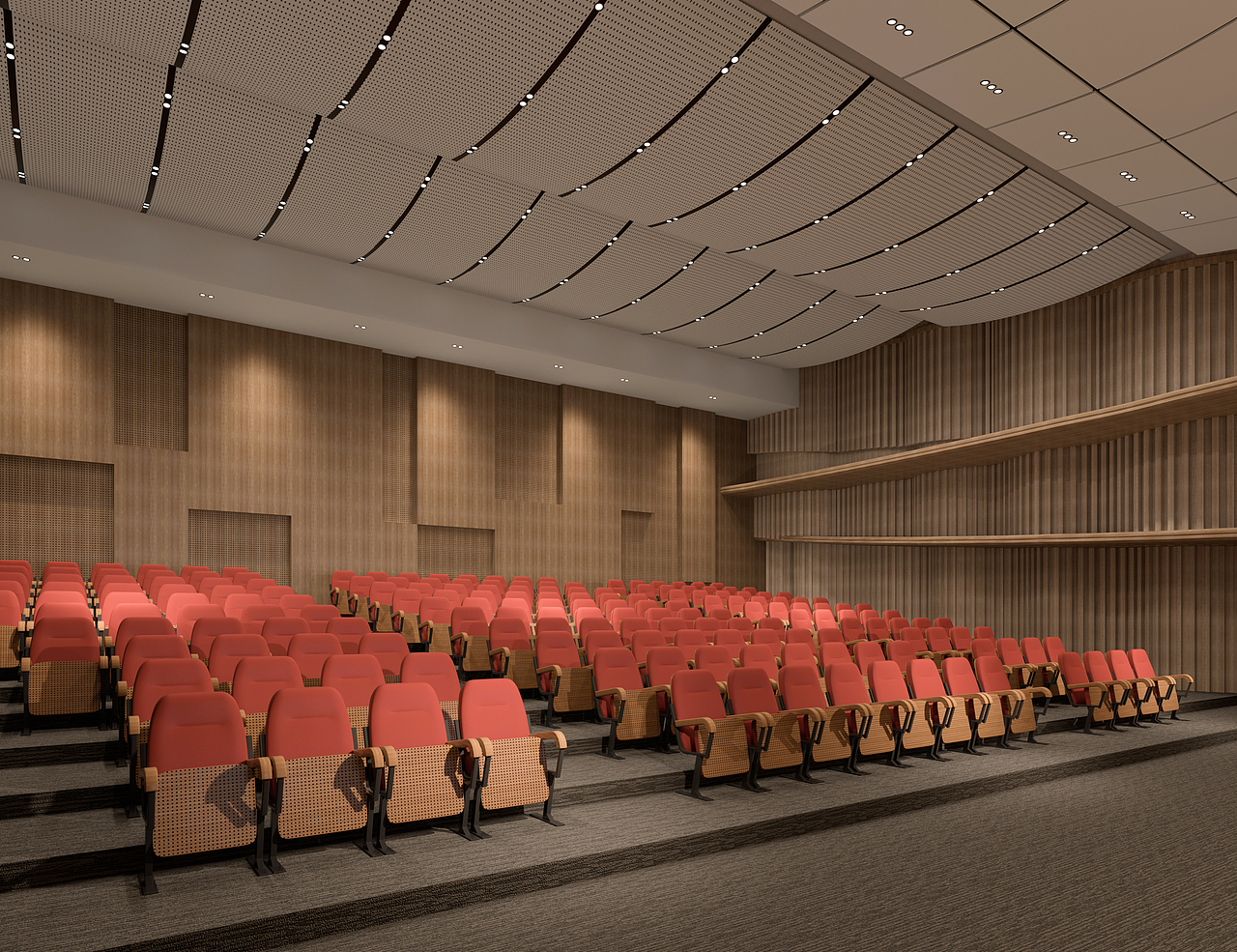 报告厅|空间|家装设计|画图的baby - 原创作品 - 站酷 (zcool)