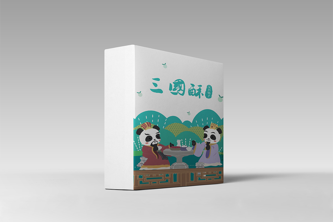 三國酥包裝設(shè)計（圖ZMjA5ODg2OTUy） - 包裝 - 站酷設(shè)計師番茄gogo原創(chuàng)素材 - 站酷ZCOOL
