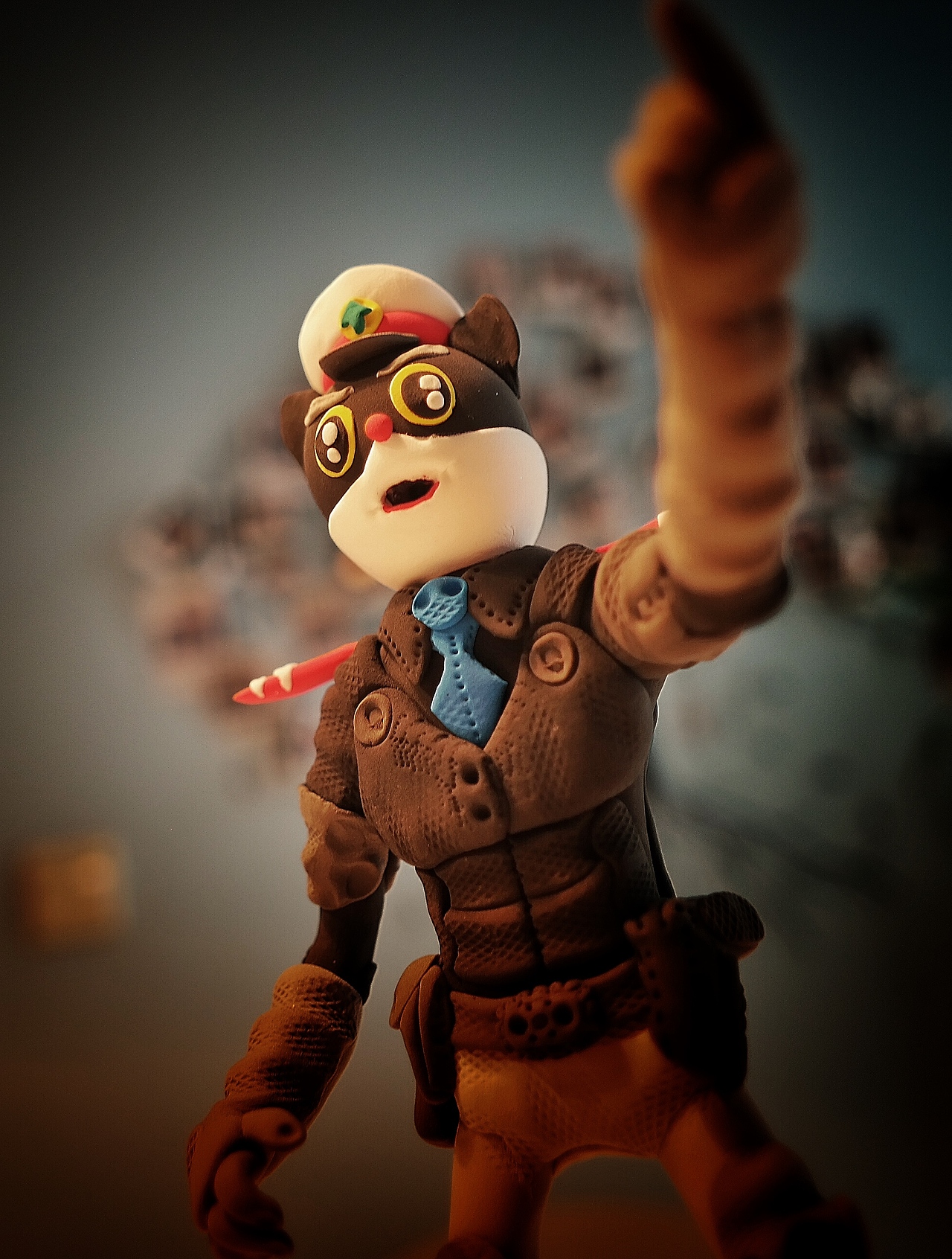 七头身 黑猫警长|手工艺|手办/模玩|mark安然_原创作品-站酷zcool