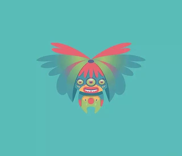 格调彩绘插画分享-可爱的小怪兽（图ZMTA0MzY5OTc2） - 新锐潮流插画 - 站酷设计师格调彩绘原创素材 - 站酷ZCOOL