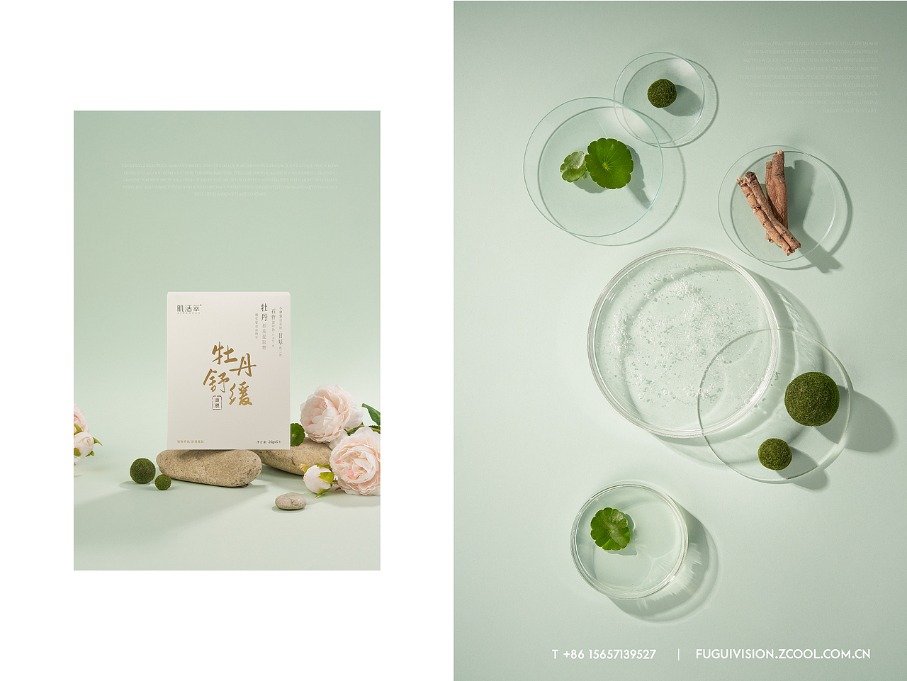 FUGUI VISION STUDIO ｜ 国风拍摄 . 肌活萃面膜（图ZMjg3OTU1ODY0） - 产品摄影 - 站酷设计师夜马VISION原创素材 - 站酷ZCOOL