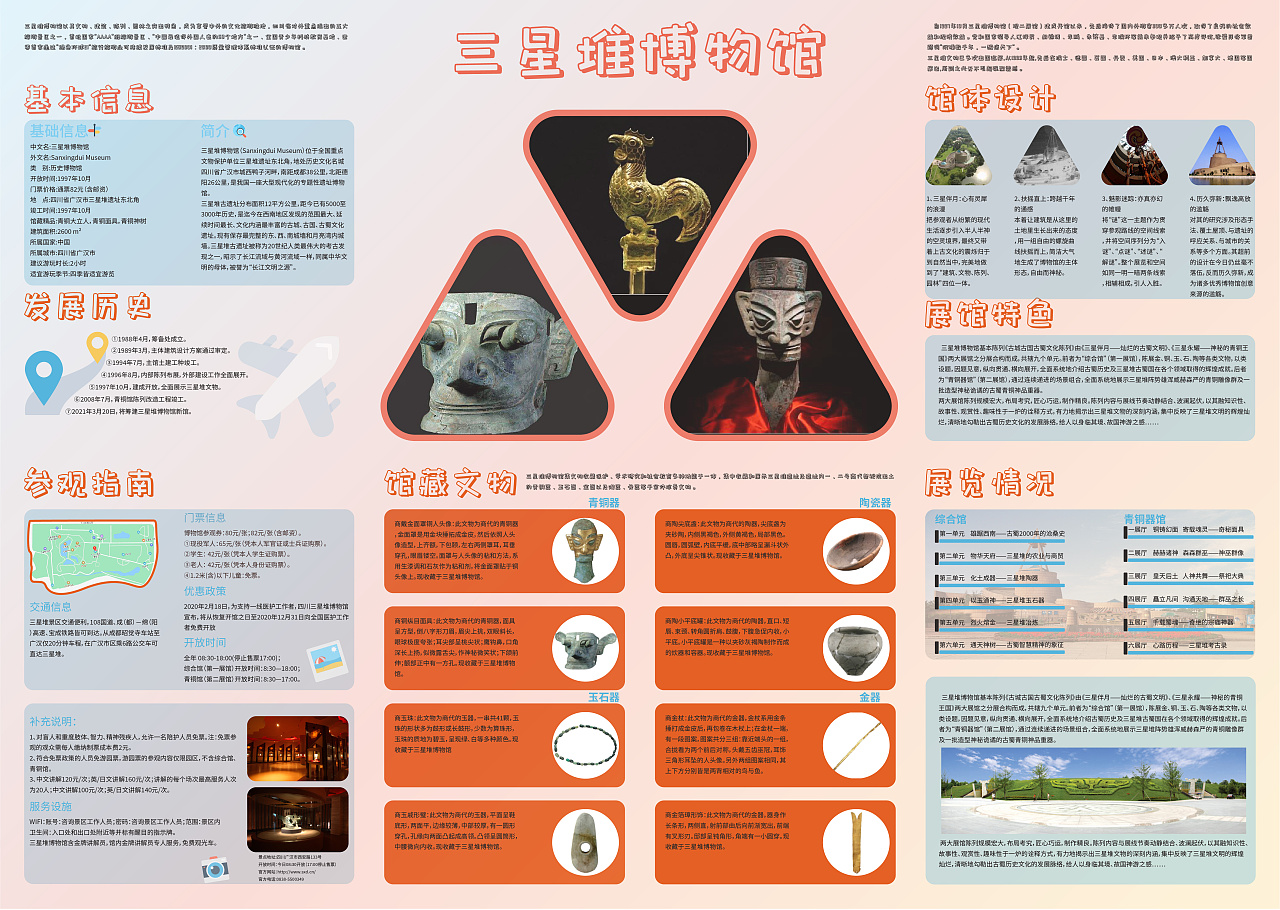 三星堆博物馆一览表