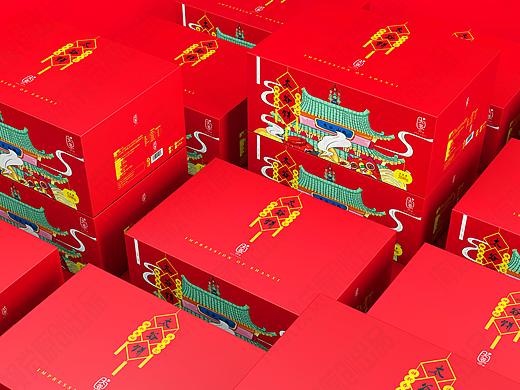 民俗国潮风太谷饼包装