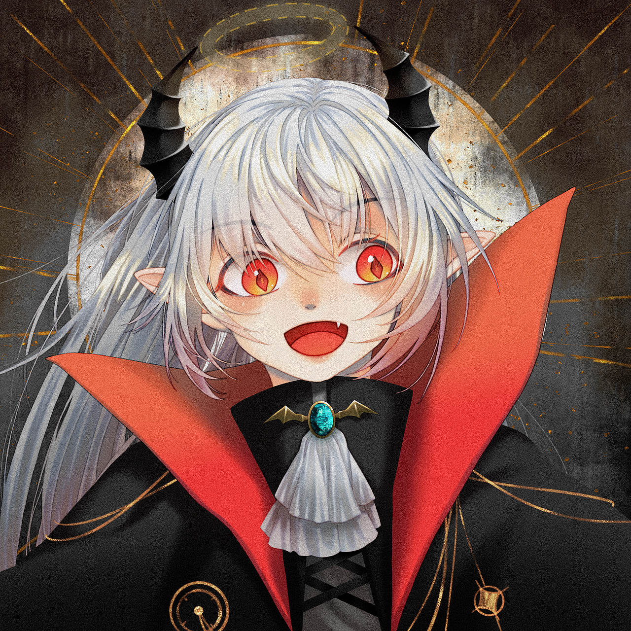 《魔王摘下了他的小犄角》