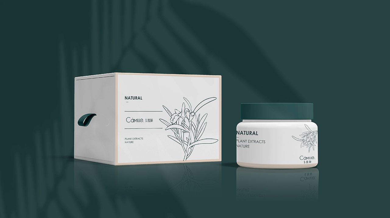 Camille 卡密拉 《感受自然滋润 唤醒皮肤水活性》（图ZMjE4OTM0MTky） - 品牌 - 站酷设计师源品牌创意社原创素材 - 站酷ZCOOL