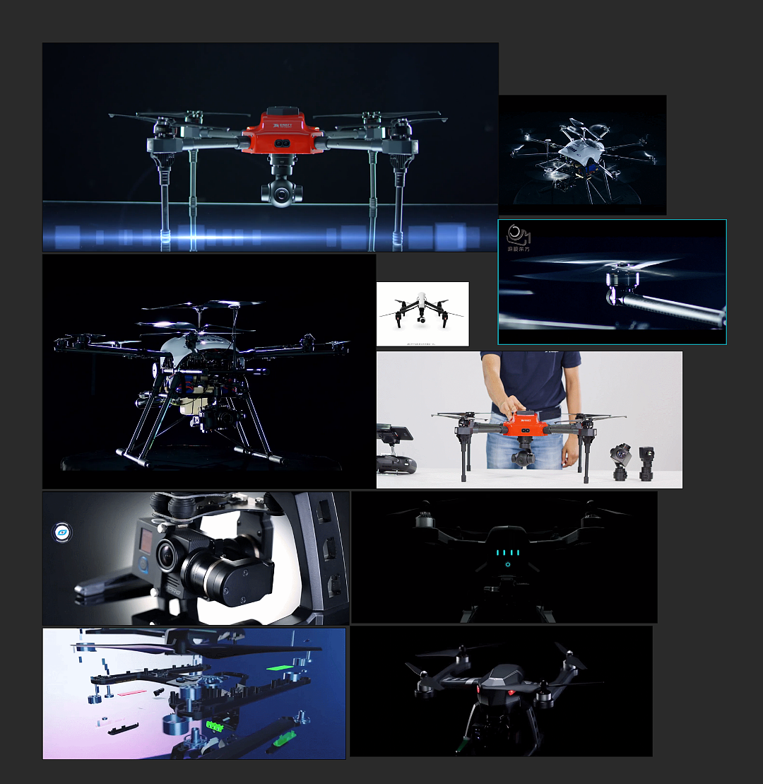 无人机产品动画