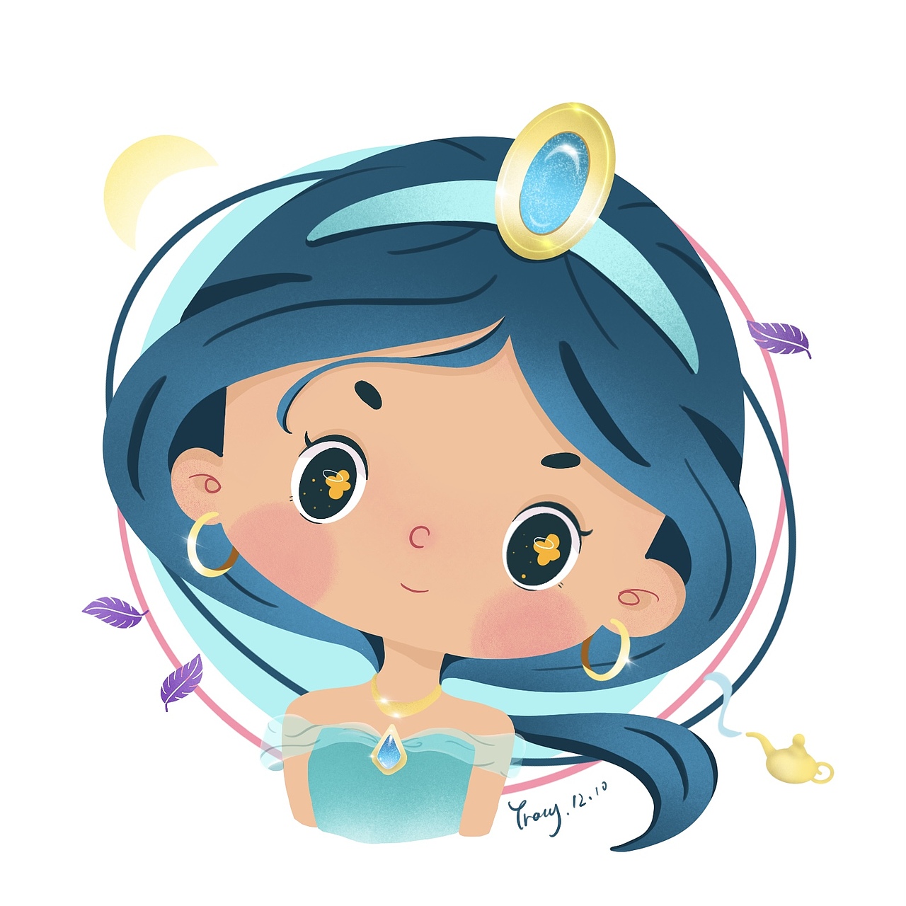 迪士尼公主头像合集