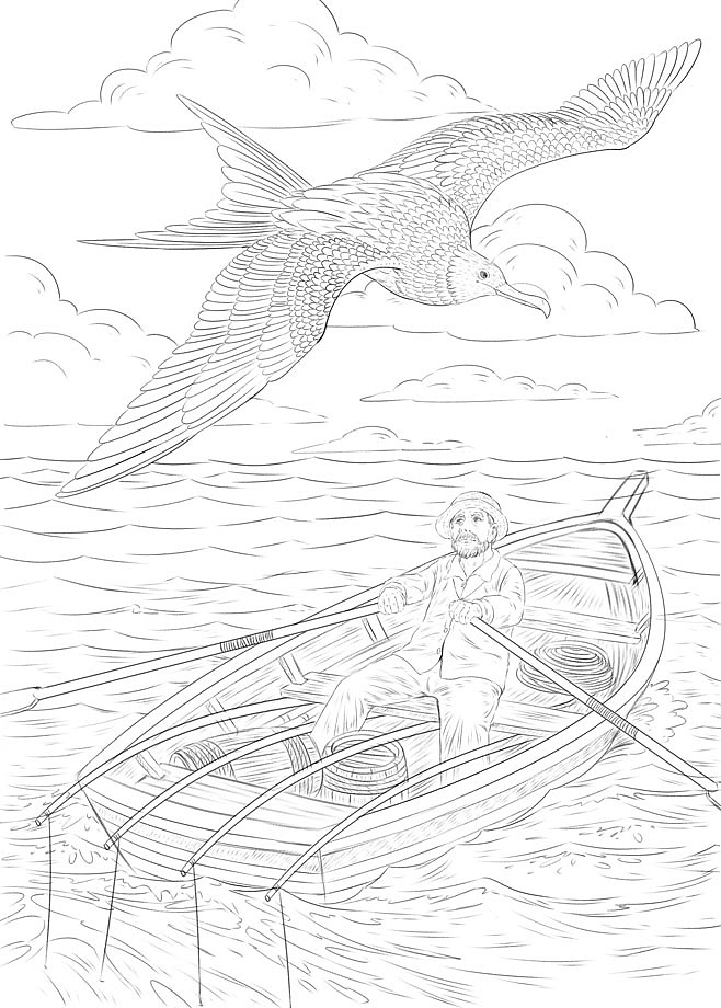 致敬经典老人与海