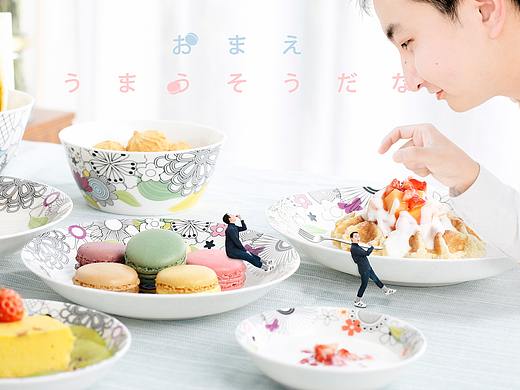 马卡龙·糖果少年-创意人像（你看起来好好吃）