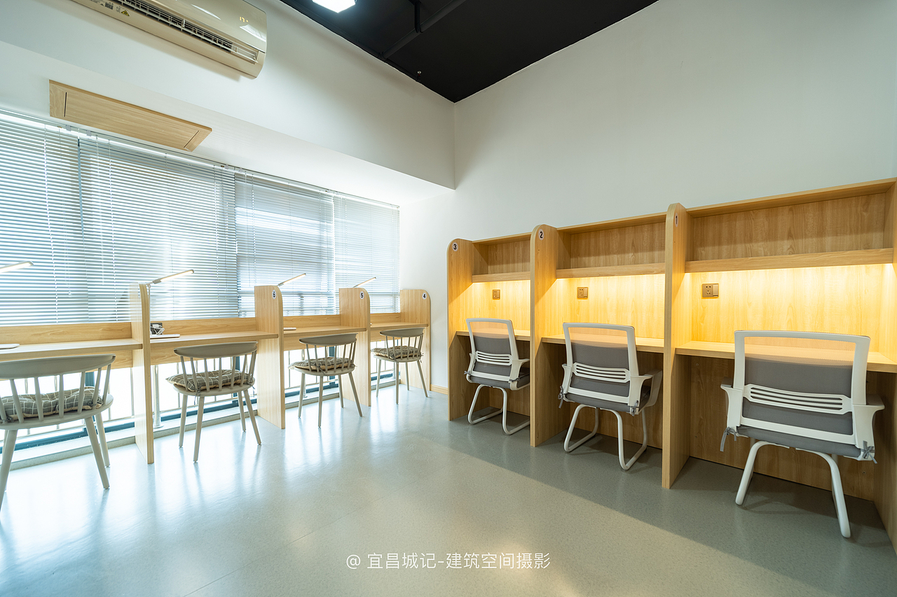宜昌自习室空间摄影