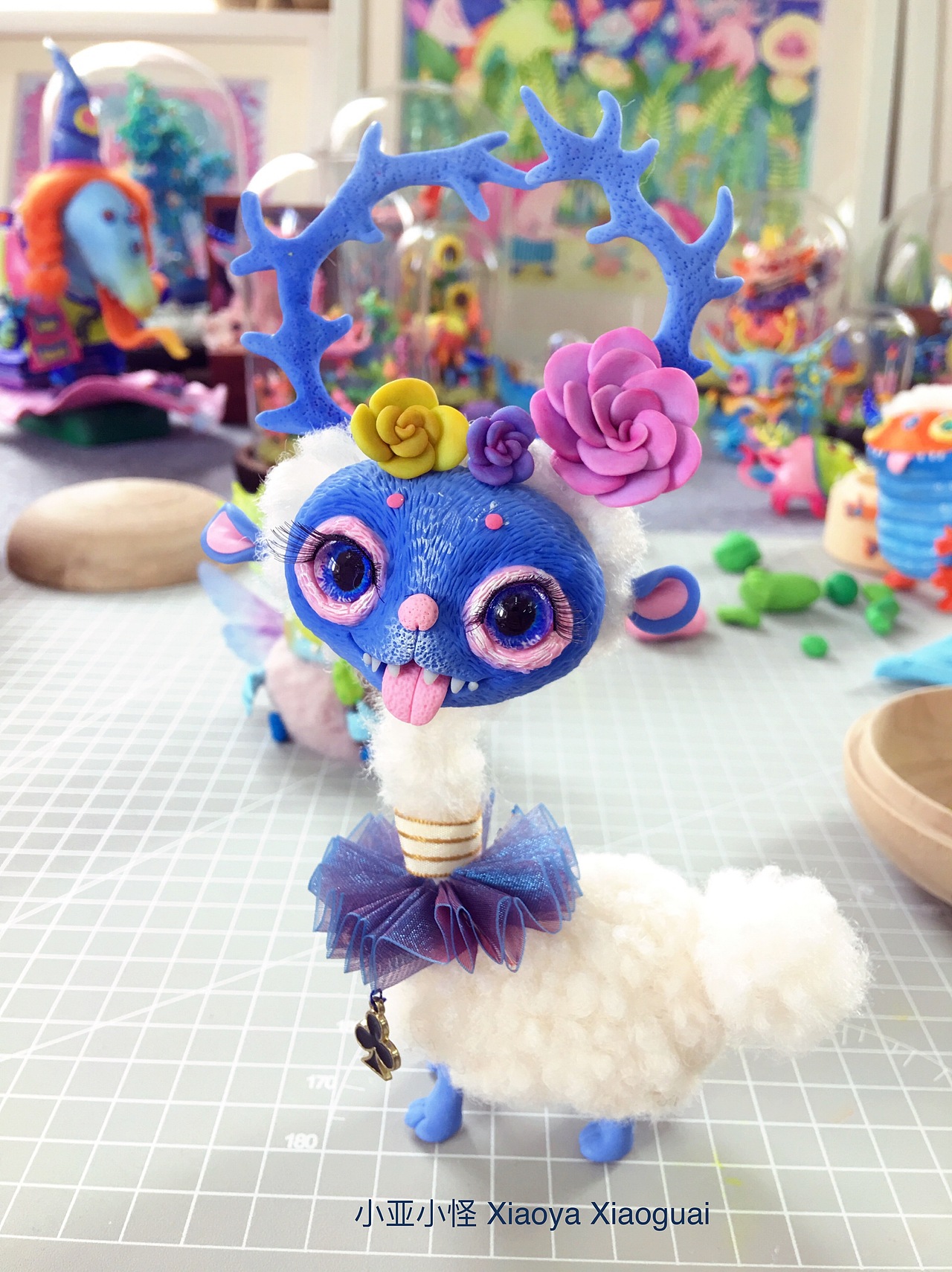 来一波软陶小怪吧（图ZODUyMTk2MjA=） - 其他手工艺 - 站酷设计师小亚小怪原创素材 - 站酷ZCOOL