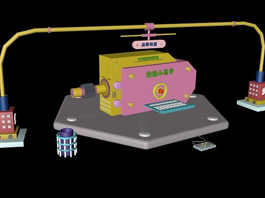 c4d建模－小場景（個人主頁-ZMzA5OTkyNDg=） - 其他三維 - 站酷設計師IggyLee原創(chuàng)素材 - 站酷ZCOOL