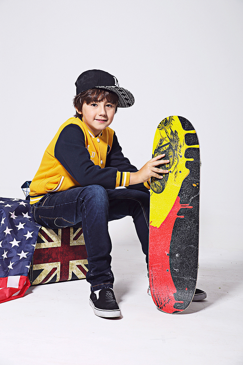 童装 模特 拍摄