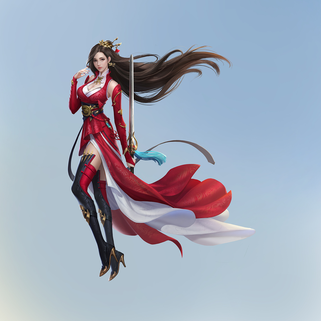 早期国风商图|插画|游戏原画|dannad61_原创作品-站酷zcool