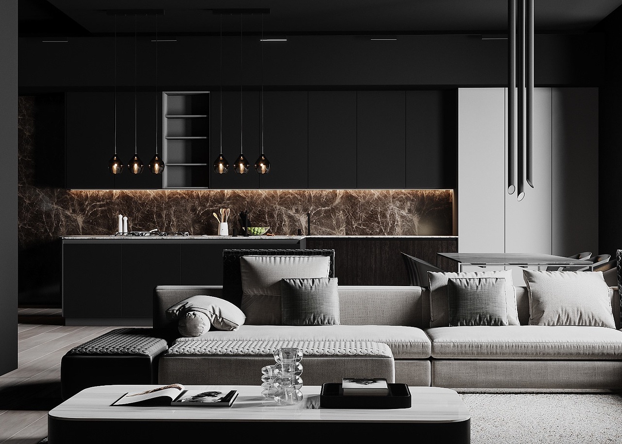 冷峻的黑（图ZMTY0ODc1NDI0） - 家装设计 - 站酷设计师慕容鬼王原创素材 - 站酷ZCOOL