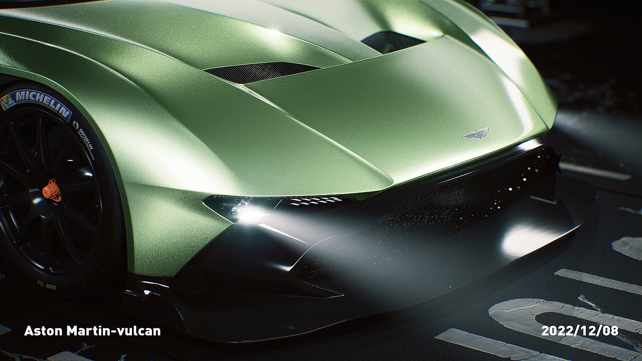 UE4-Aston Martin vulcan练习