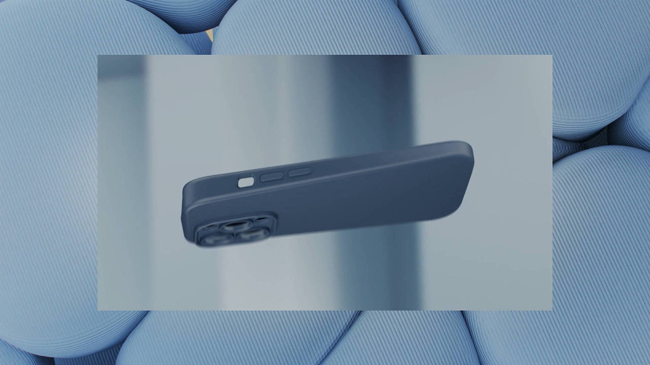 硅胶手机壳 三维动画