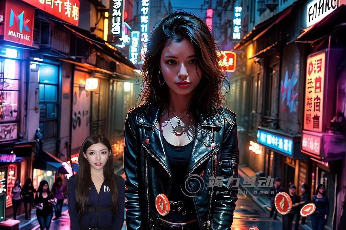 香港Web3展示上的AI拍照打卡互动也太热闹了吧