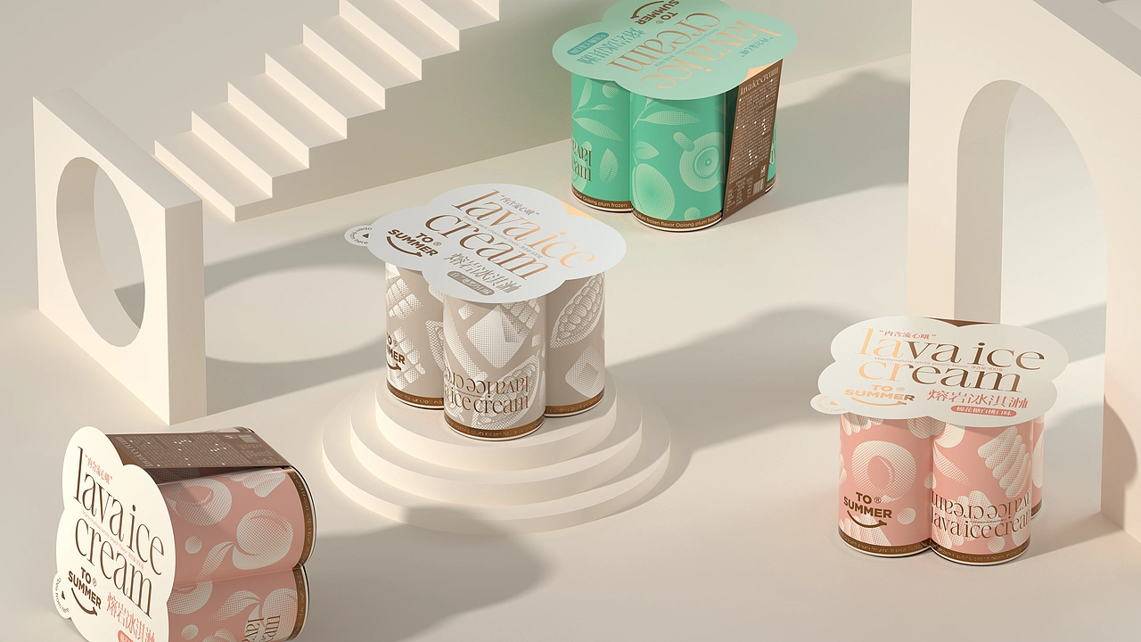 尚智&times;ToSummer｜冰淇淋冰棒设计｜食品包装｜包装设计