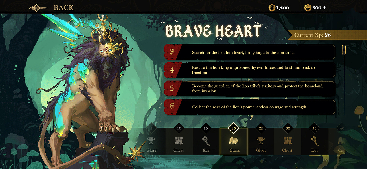 【Tenebrae】-欧美卡通手绘暗黑童话风格游戏GUI练习